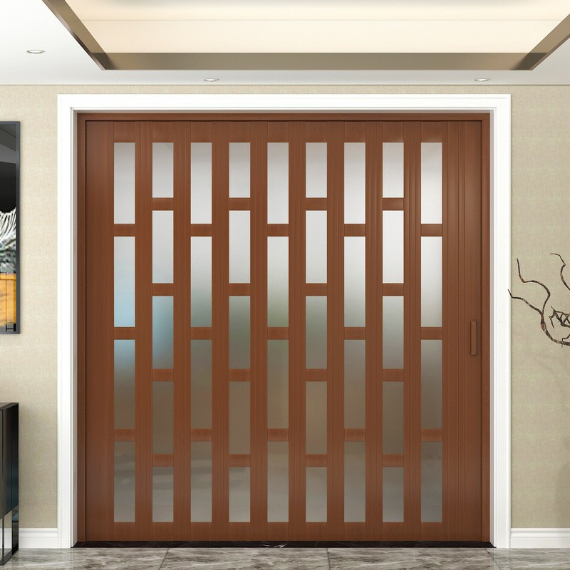 批发折叠门 卫生间pvc折叠门 阳台客厅双开移门 室内推拉小折叠门