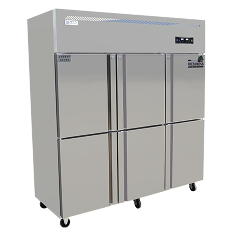 雪立方 商用四门冰箱 冷冻保鲜六门 冷藏柜 卧式冰柜平 冷操作台
