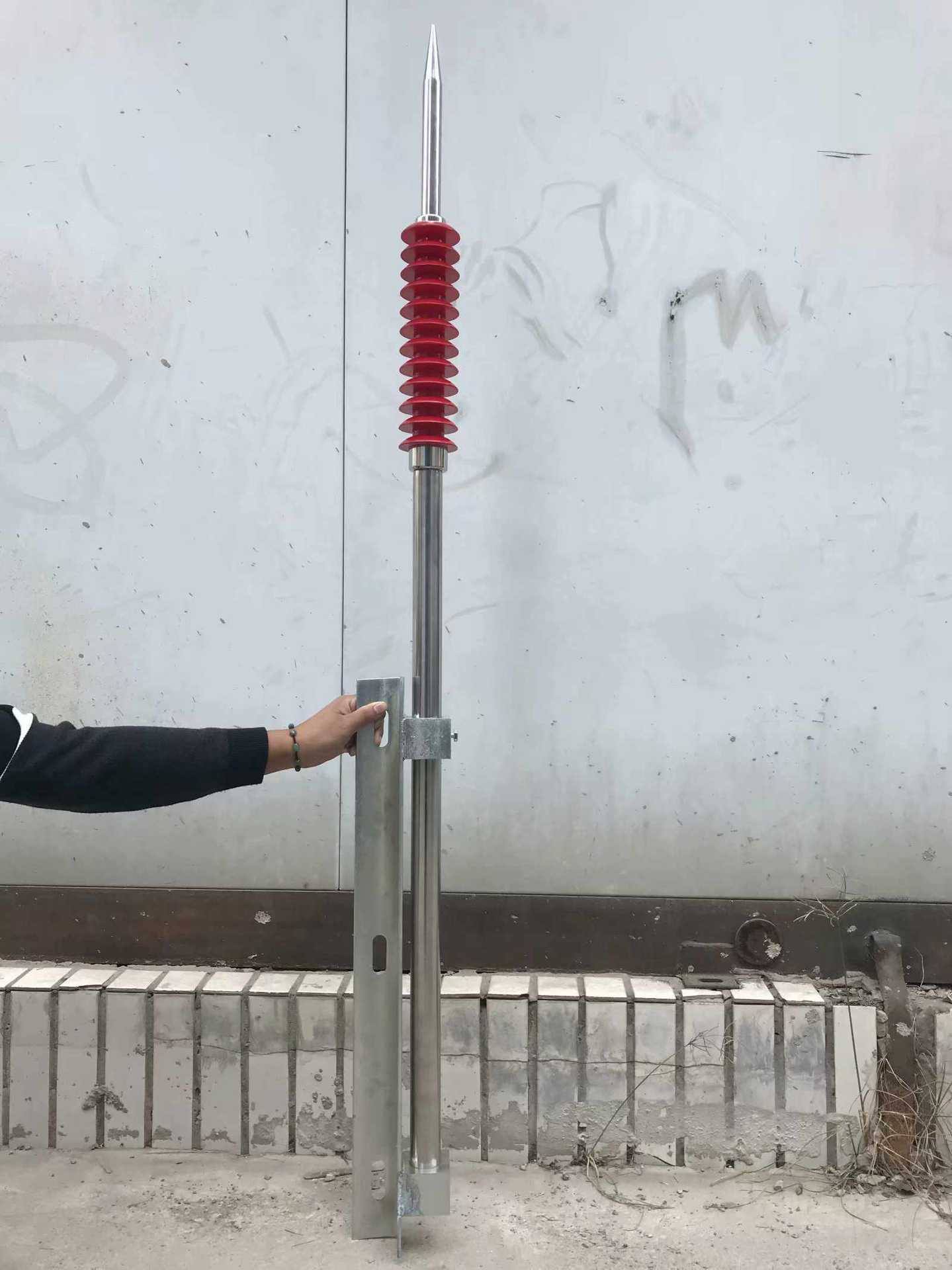 驱雷器,高压输电线路驱雷器,高压线塔消雷器,高压接闪器避雷针