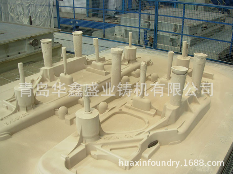 青岛华鑫v法造型铸造设备负压造型线v法铸造生产线生产厂家