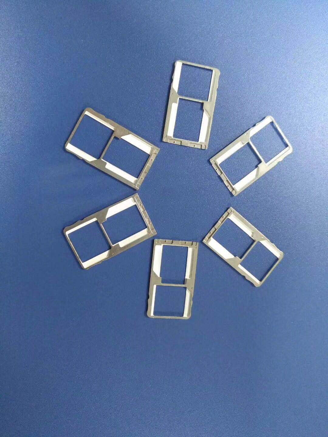 手机sim卡槽卡托各种尺寸手机sim卡槽工厂来图来样定制开模生产