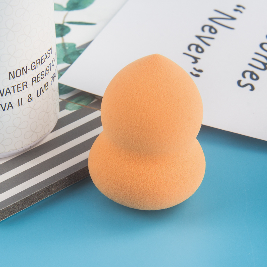 纯色葫芦化妆海绵美妆蛋粉扑化妆工具不吃粉彩妆蛋化妆蛋气垫定制