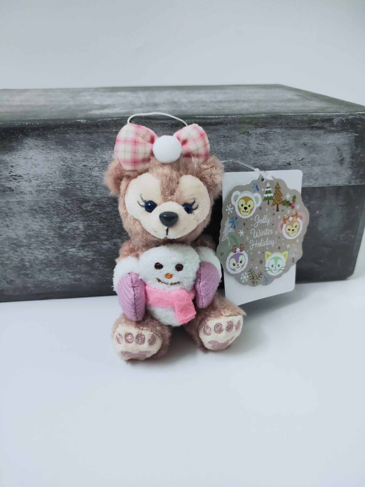 新款达菲熊系列duffy毛绒公仔史黛拉兔子 托尼猫玩具包包挂件挂饰