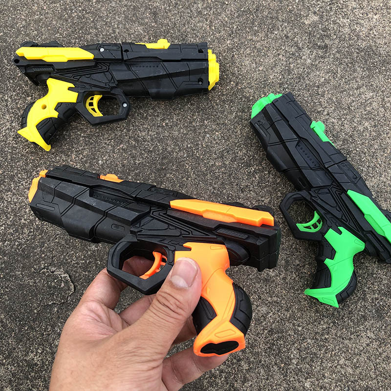 男孩玩具水弹枪软弹枪两用泡沫eva软子弹吸水水晶弹仿真手枪模型