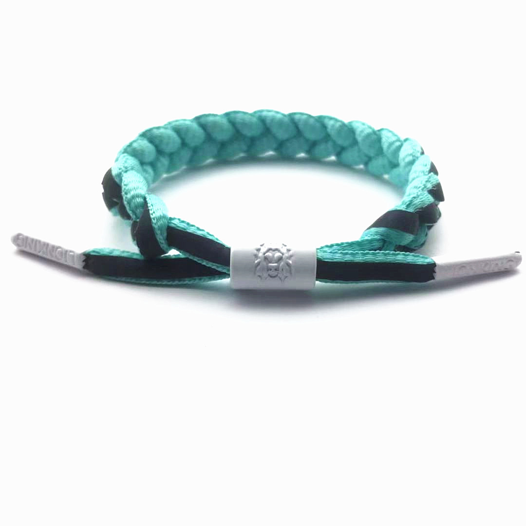 lionking学生一对小狮子手链爱心全息反光渐变非小狮子鞋带手环