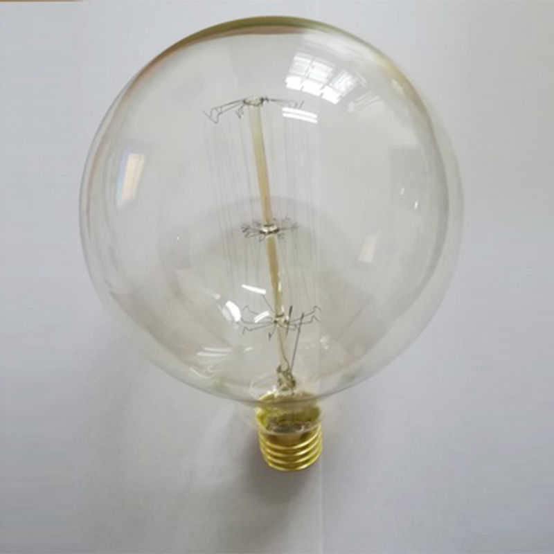 厂家直销 爱迪生灯泡复古碳丝灯g125直丝