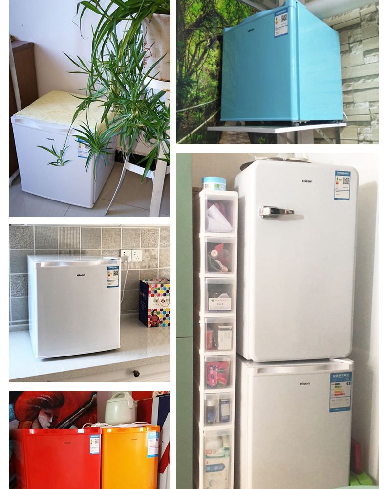 惠康40l家用小型 冰柜全冷冻柜迷你母婴冷柜储存奶速冻母乳小冰箱