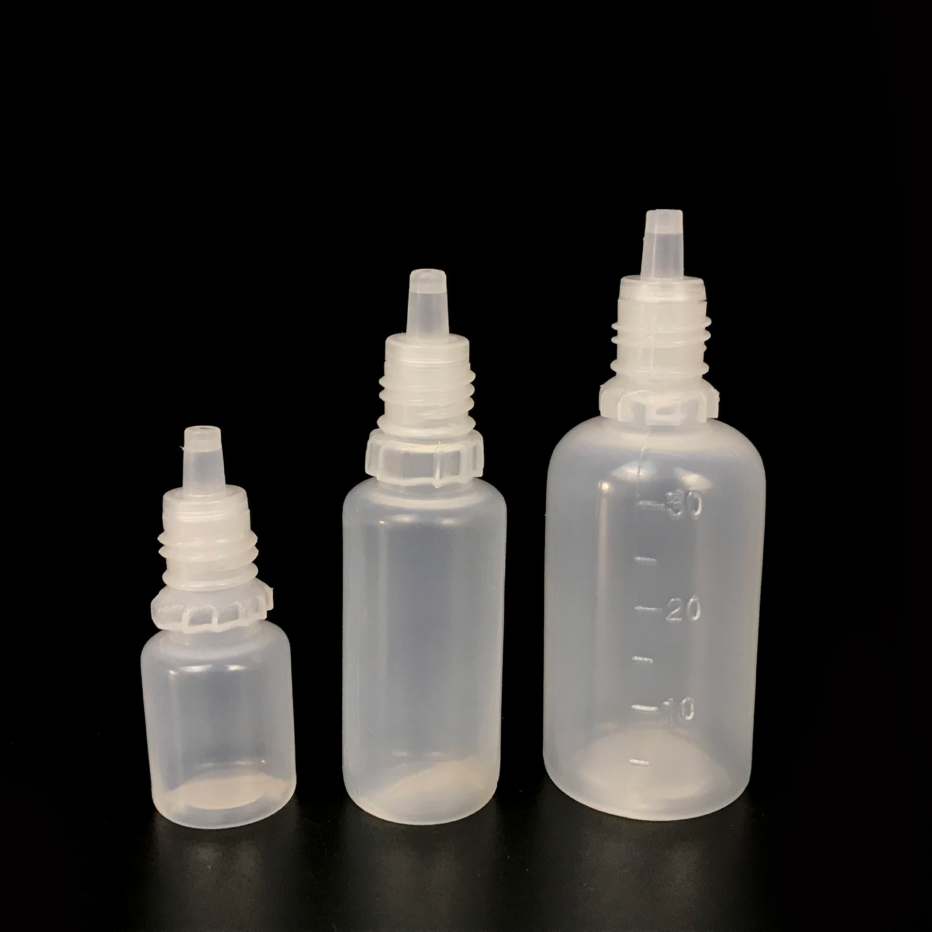 厂家批发 5ml 15ml 30ml 透明塑料眼药水瓶 规格齐全 支持定制