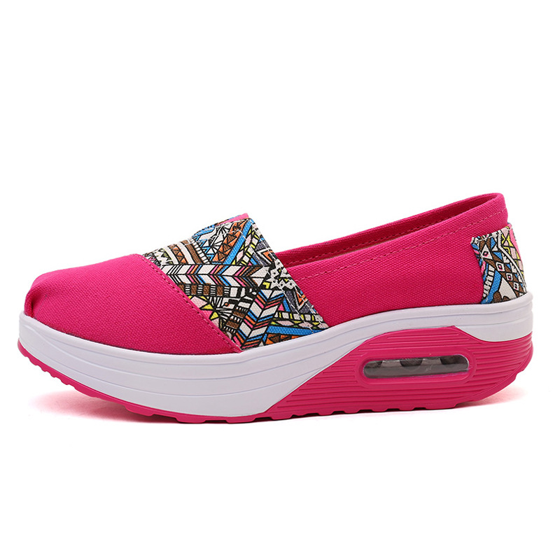 时尚摇摇鞋女夏季凉鞋透气woman女士摇摇鞋shoes摇摇鞋夏套脚厚底