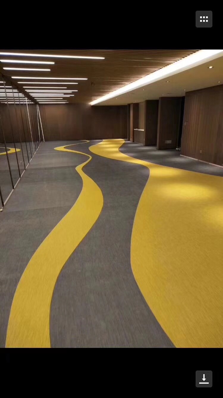 欧踏 厂家直销pvc塑胶地板 办公室学校医院车间 防滑耐磨防火地胶