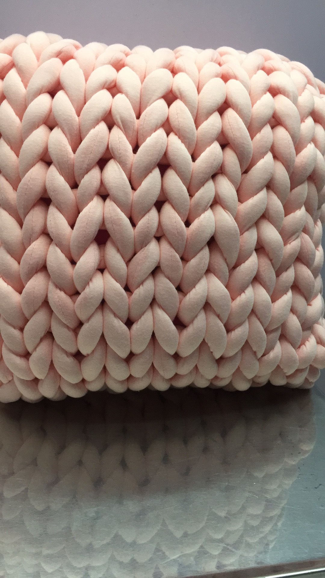 Ohhio New Strip Thread Sofa Chair Lumbar Pillow Back Cusion Pillow Hand-Woven Coarse Yarn Ins Nordic Style