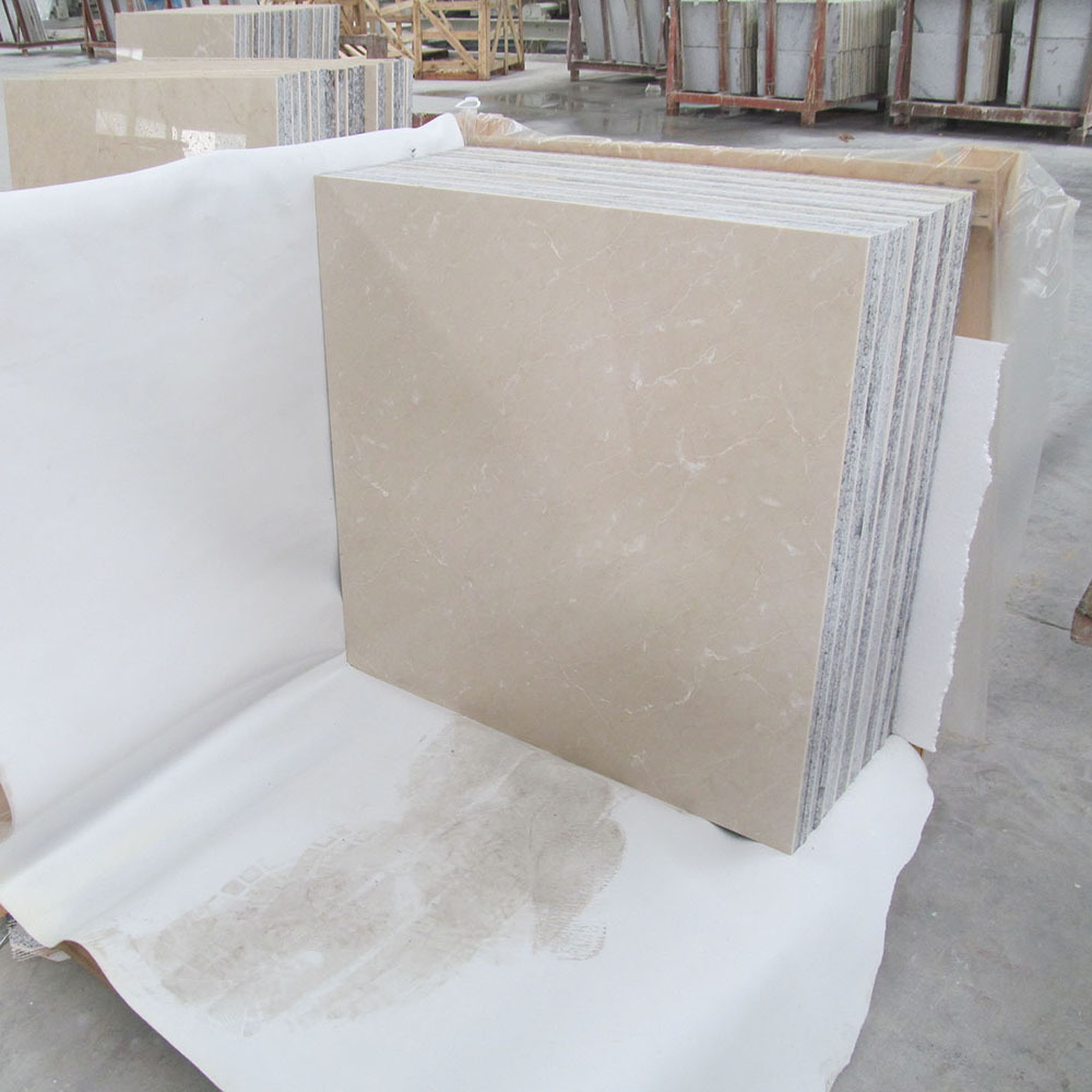 厂家直销人造米黄色大理石 酒店商场地面工程莎安娜米黄规格板