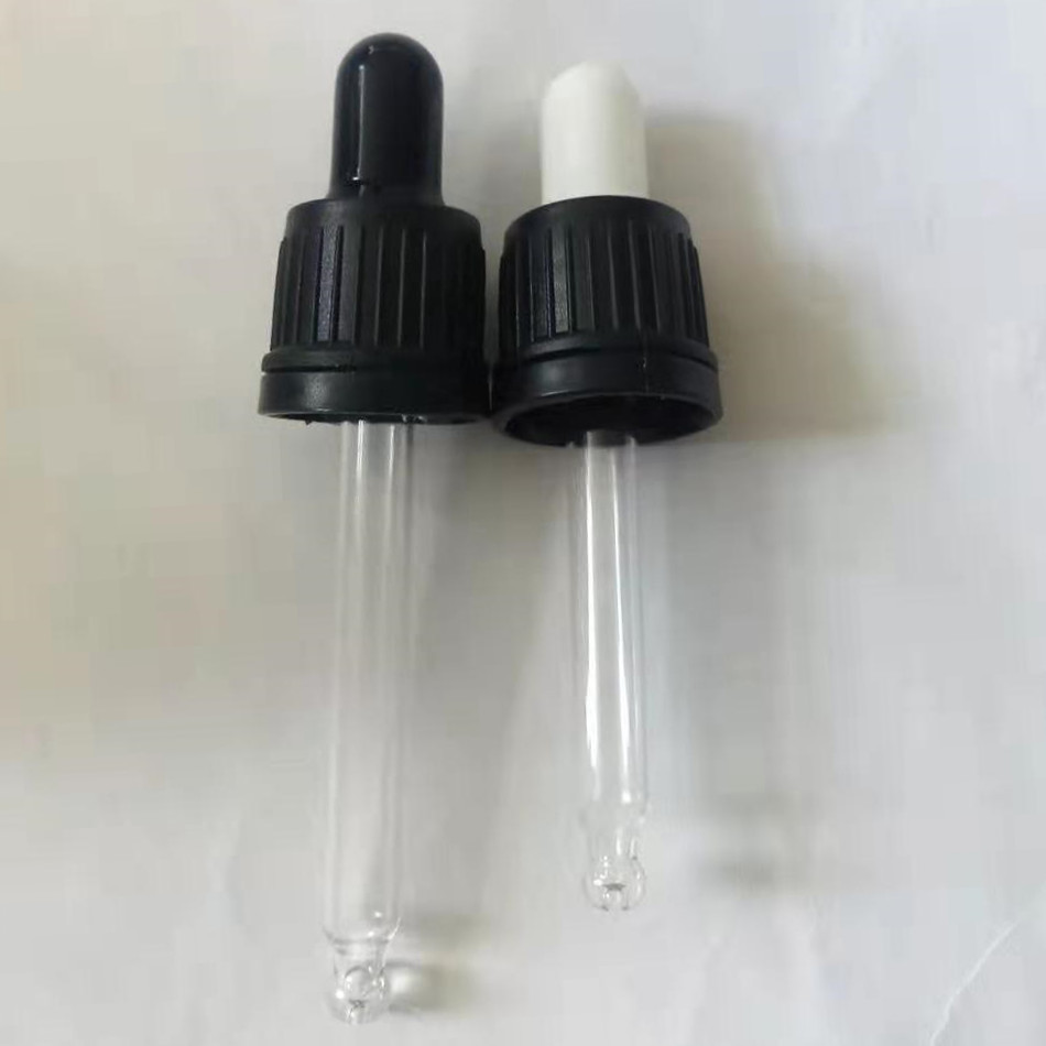 18口径带刻度塑料滴管盖 18牙防盗滴管盖 30ml精油瓶滴剂瓶滴管盖