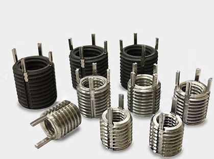 防松衬套 建锁插销式螺纹衬套 三孔割沟螺纹套