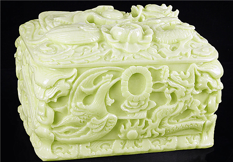 厂家批发骨灰盒大理石男女通用仿玉骨灰盒骨灰罐骨灰桶殡葬用品