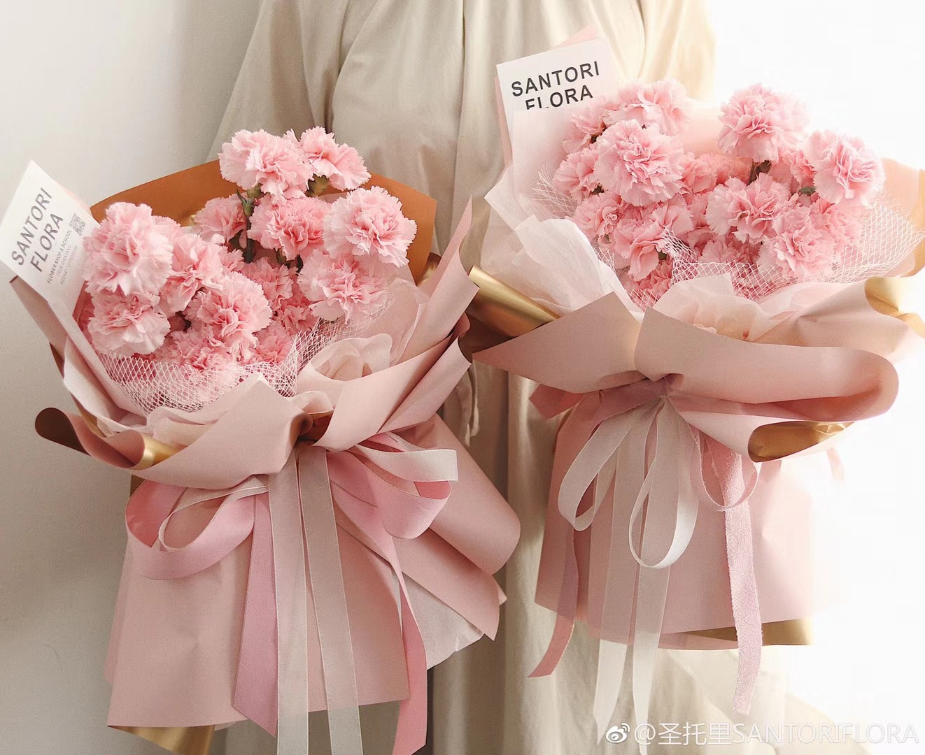 防水双色欧雅纸花店玫瑰花鲜花包装纸留金纸金色包花纸花店材料