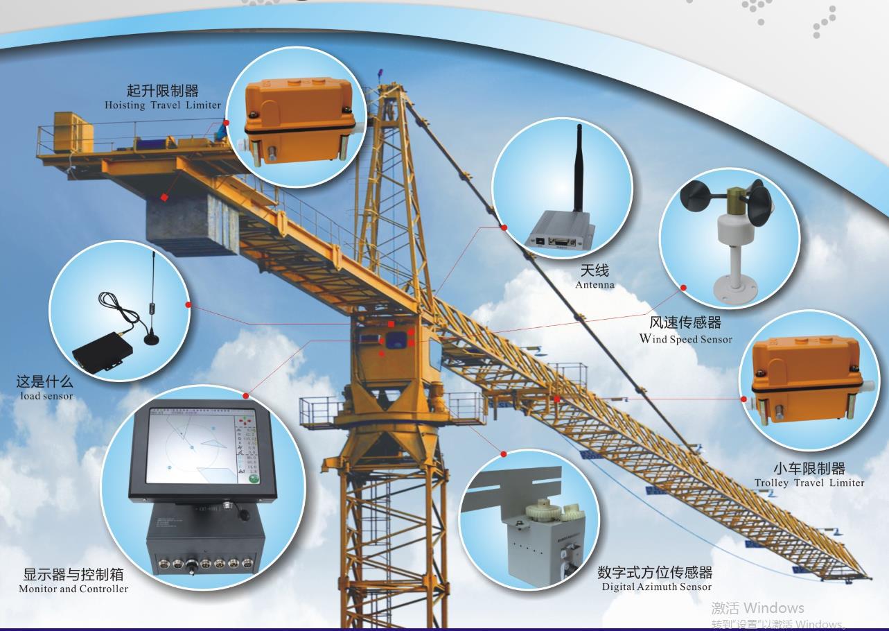 塔吊防碰撞方案图片