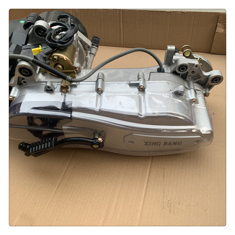 摩托车踏板车豪迈gy6150发动机猎鹰150t3t9大船风冷150发动机总成