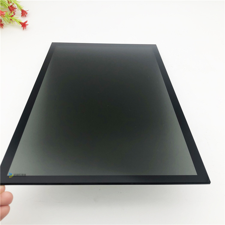 脱颖而出黑色透明玻璃 钢化玻璃厂定做电脑机箱本体黑色钢化玻璃