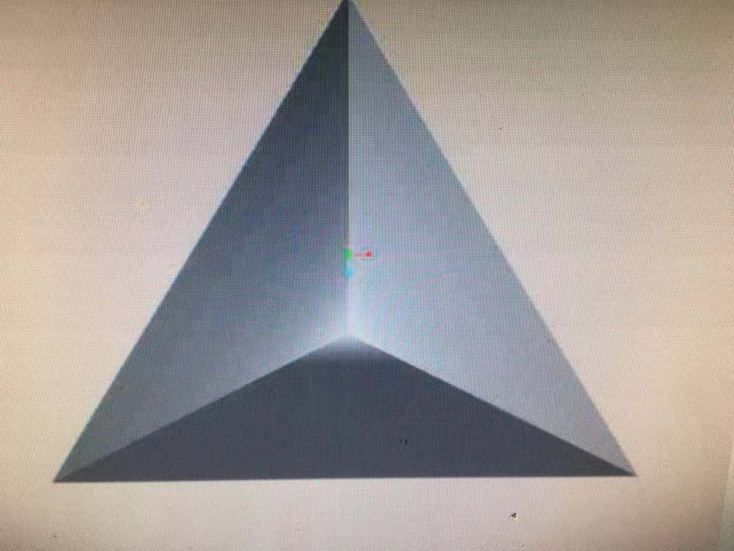 3d立体粉 立体粉 四面体粉 三角锥粉 立体金葱粉 3d立体金葱