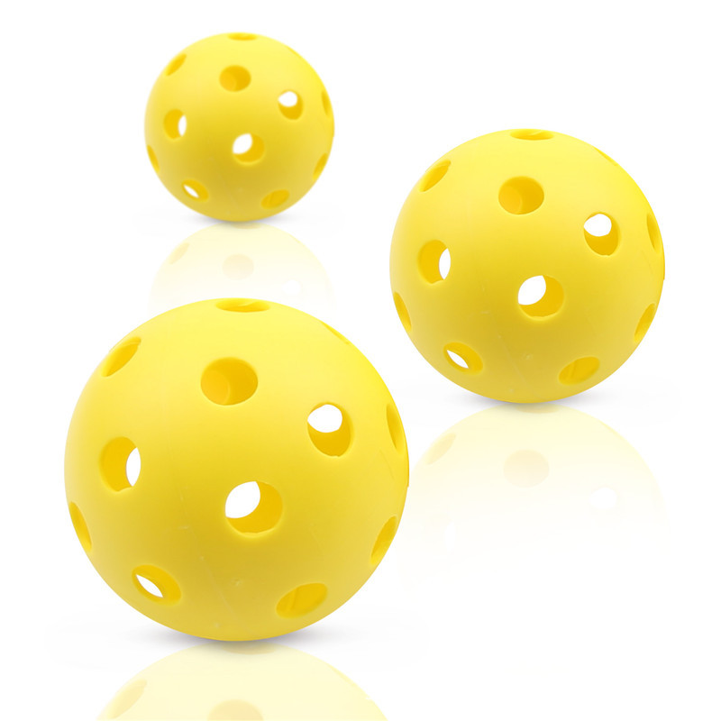 2019年厂家限时促销pickleball运动 环保塑胶 匹克球 量大从优
