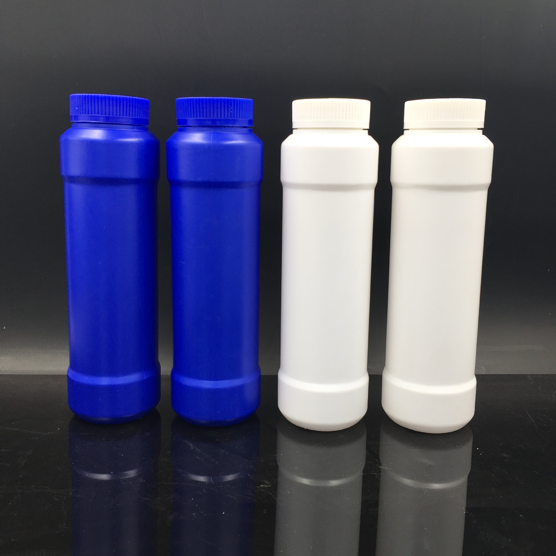 优质500ml广口瓶管道疏通剂瓶压旋盖塑料瓶农药包装瓶固体瓶