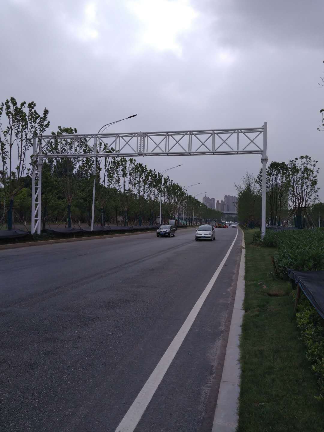 高速公路龙门架限高架标志牌架诱导屏路跨龙门架etc龙门架