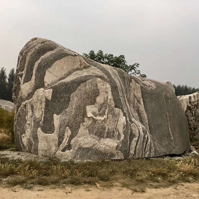 石雕景观石风景石泰山石假山大型天然石刻字自然石门口摆件风水石