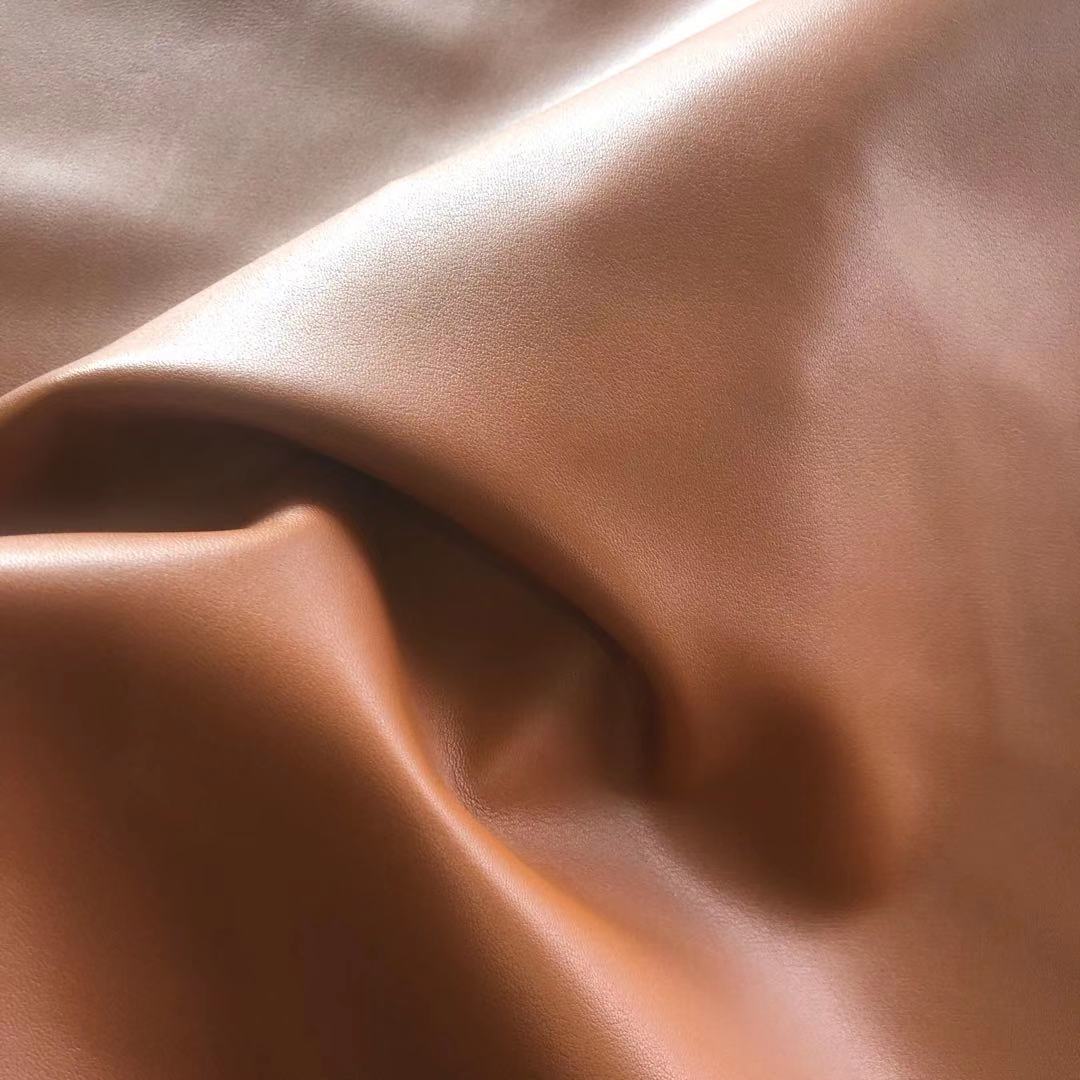 进口头层牛皮 平纹 纳帕 鞋包面料 软滑现货供应手工diy