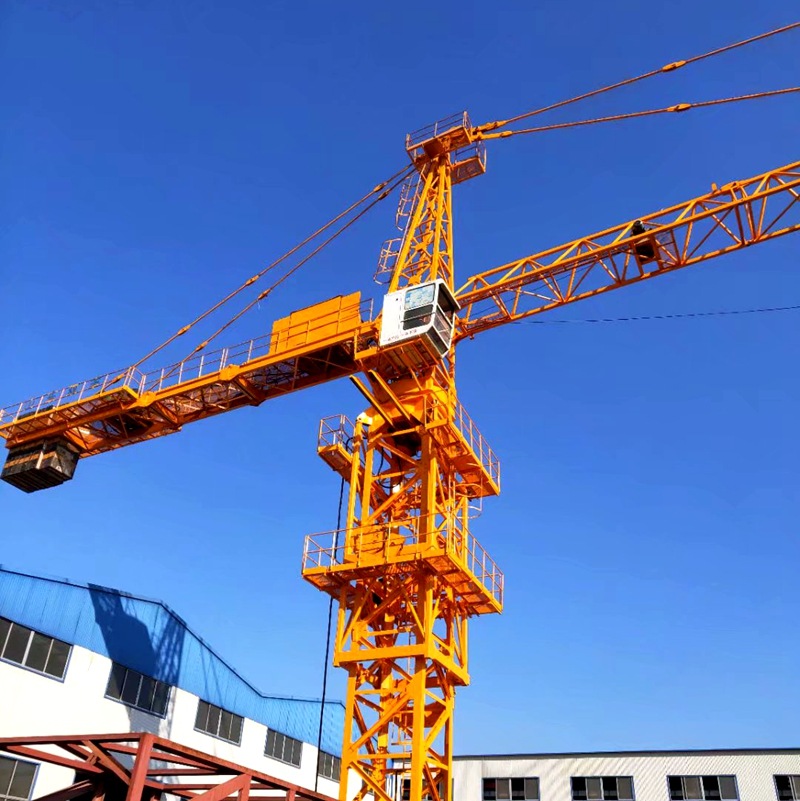 厂家直销建筑工地自升式qtz50(5008)塔式起重机吊车4吨施工塔吊