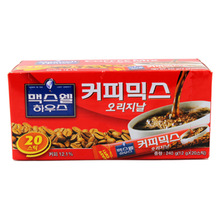 韩国原装进口麦斯威尔20条盒装三合一速溶咖啡236g 一件代发