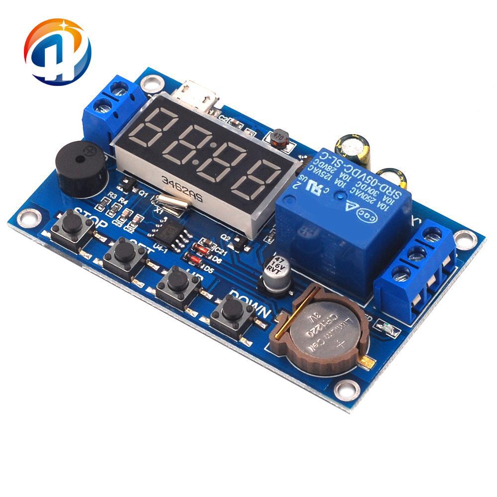 实时继电器 定时模块 与时钟同步 时间控制 延时24h定时5个时间段