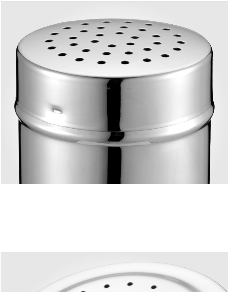 不锈钢撒粉器粉筒调味罐盐筒胡椒粉调料瓶香料芝麻罐调料罐