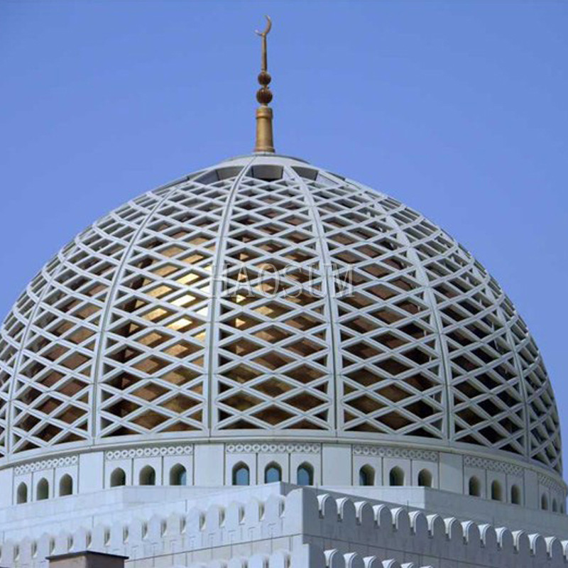 不锈钢大锅盖圆形球顶 钢结构宝瓶 清真寺屋顶 可根据需求定制