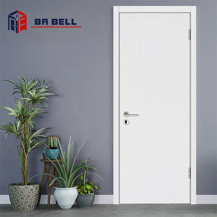 白色网红爆款橡木门实木烤漆门卧室门泰国橡木原木门室内门套装门