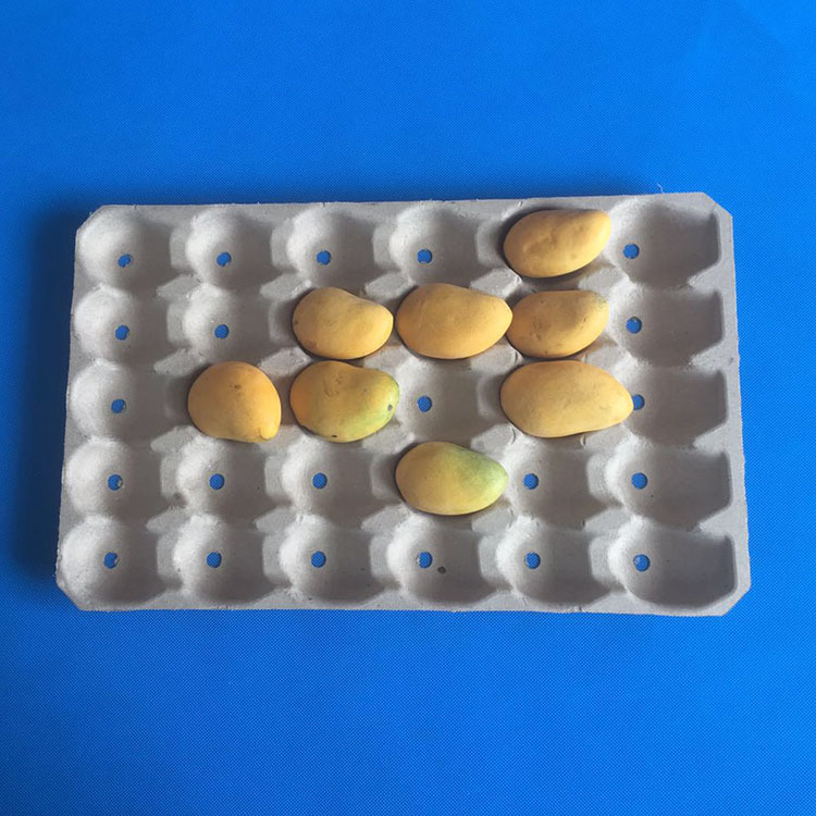 芒果纸托水果包装盒纸浆模塑纸托