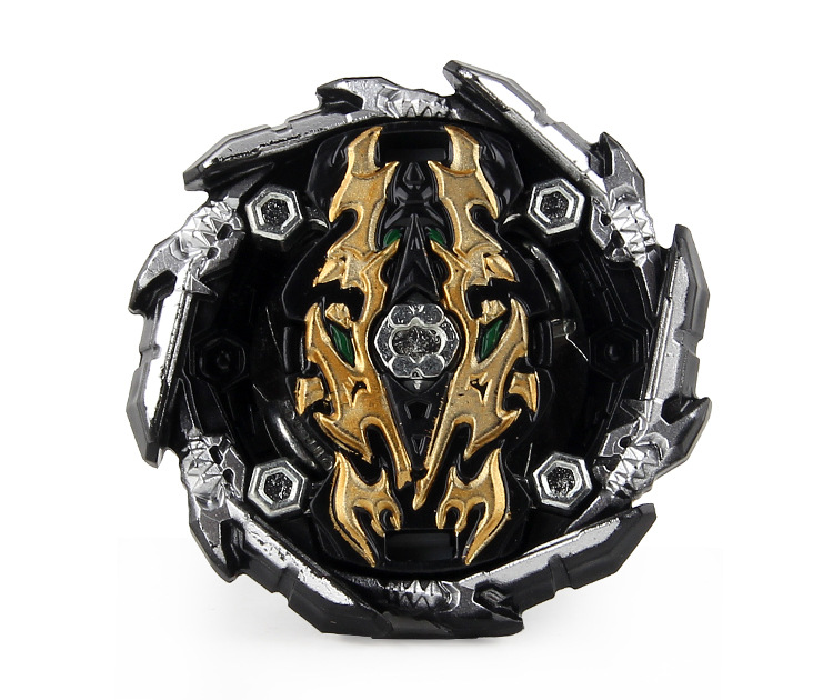 爆裂陀螺gt限定改版黑色b-135神武修罗散装单陀螺玩具合金陀螺