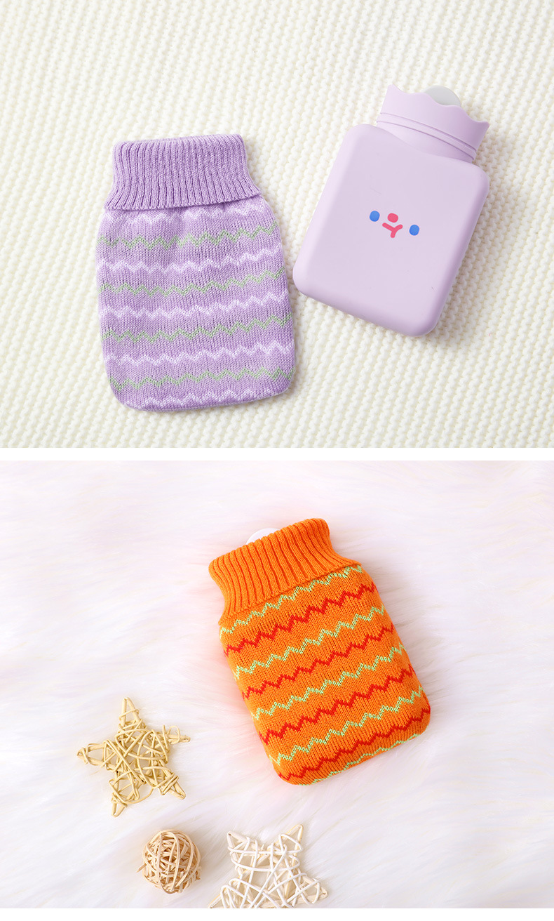 毛线套 热水袋 提花热水袋 毛线针织套 热水袋毛线套