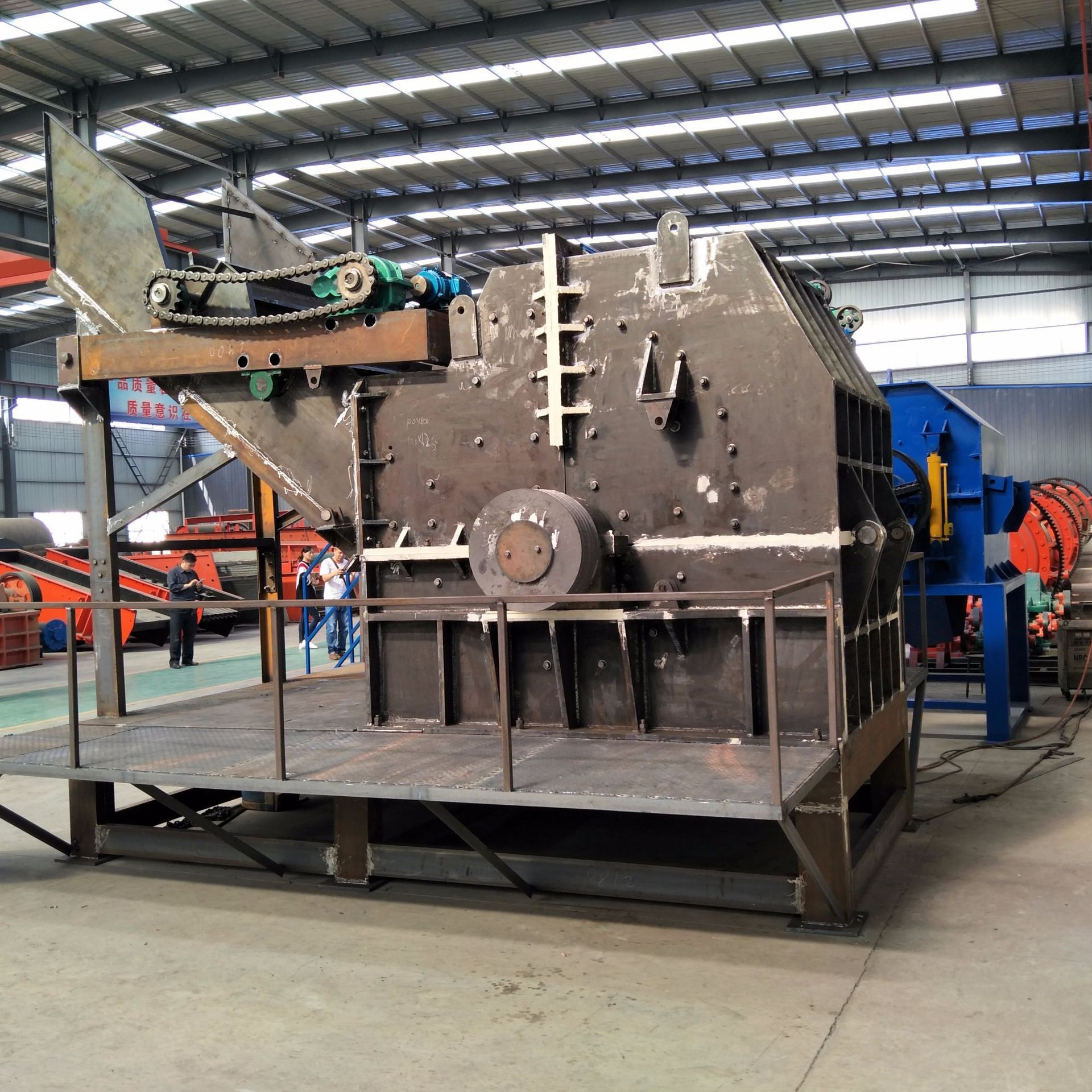 废旧汽车家电破碎机 摩托车架子破碎机 大型废钢废铁破碎机