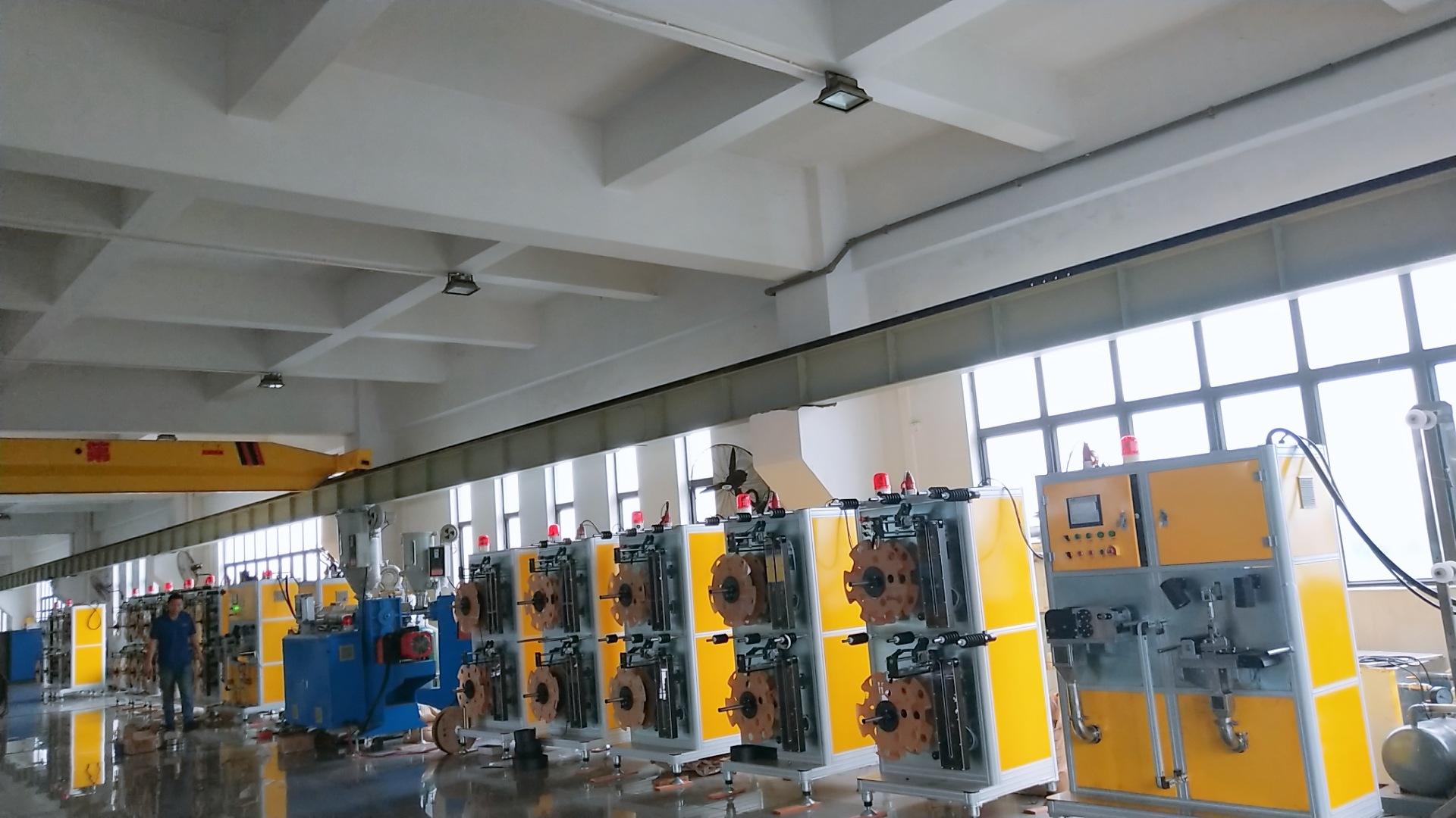 pc高速载带粒子成型机载带机电子载带粒子机挤出设备产量高