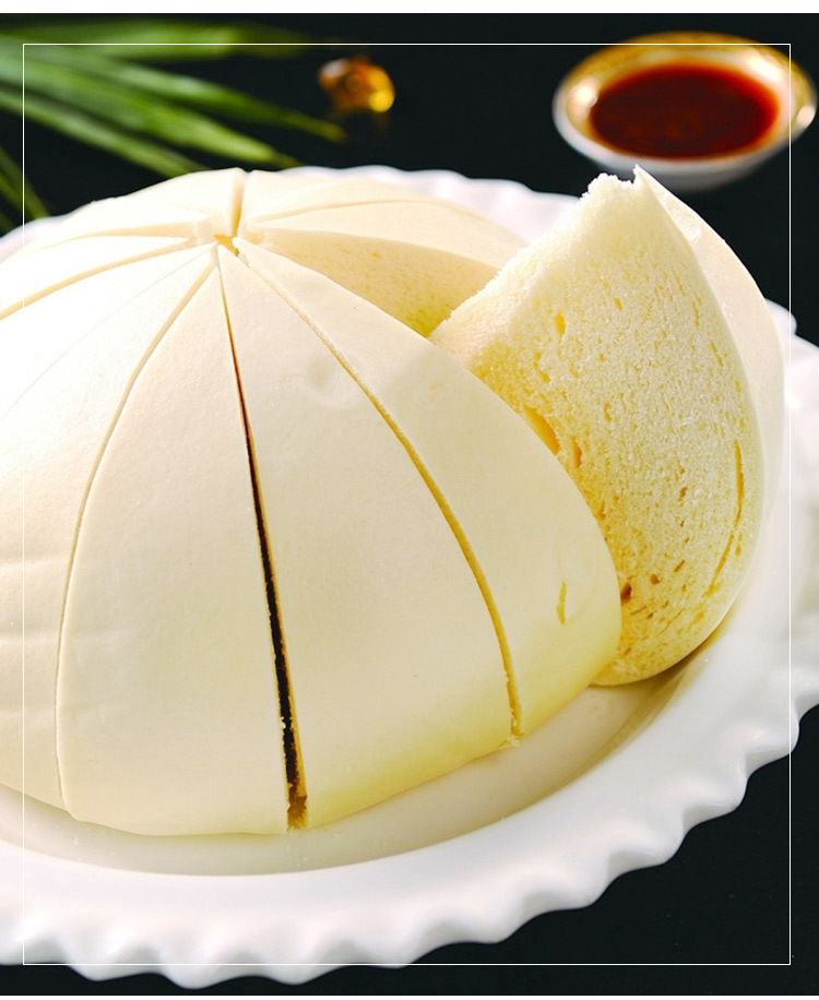 老面大馒头酒店饭店餐饮用特色面食早餐点心半成品冷冻速食材山东