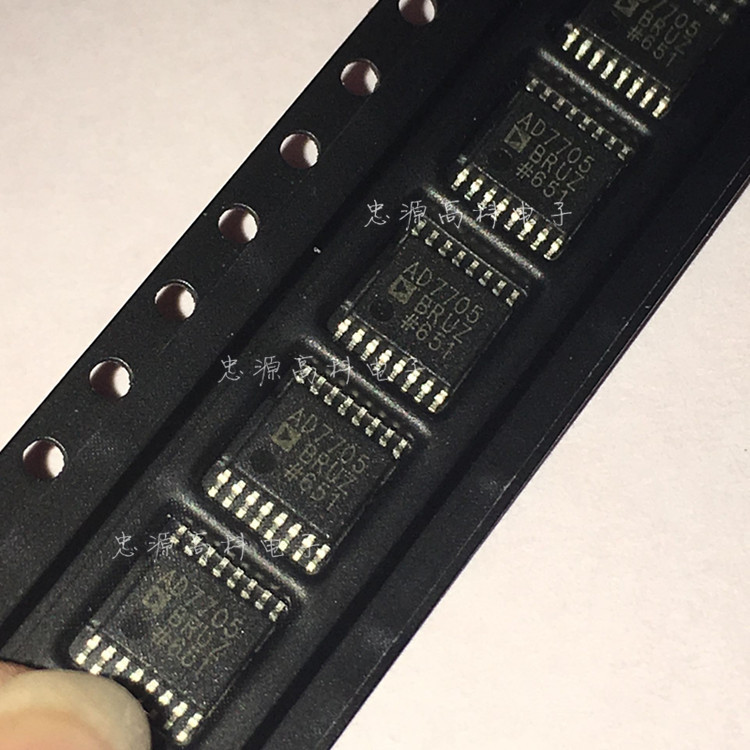 ad只做原装ad7705bruz tssop16 数据采集 -模数转换器芯片ad7705