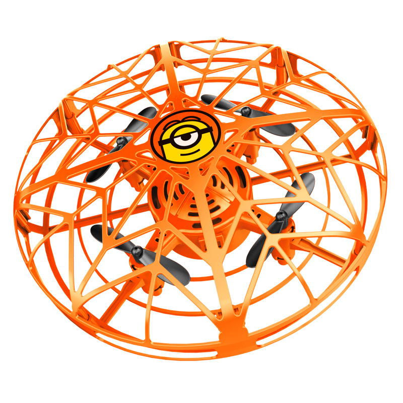 正版神偷奶爸腾悦小黄人悬浮ufo手感应飞行器儿童玩具遥控飞碟