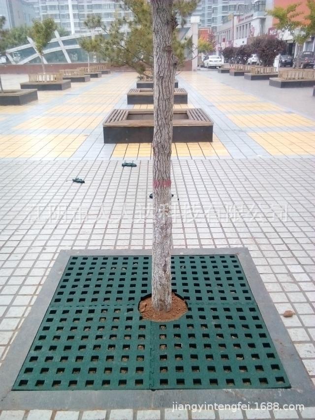 橡胶护围砖,护穴砖,树木围护砖,树穴盖板,树池盖板