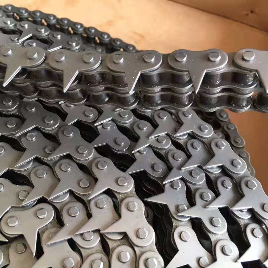 现货16a-1工业链条 1寸弯板链条 大节距输送链条2062弯板链