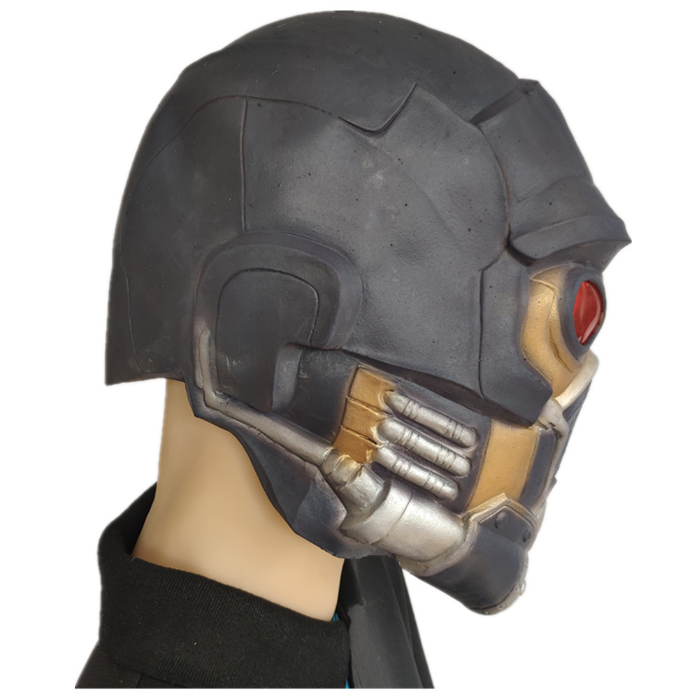 银河护卫队2星爵面具万圣节乳胶头套cos游戏动漫面具舞会派对头盔