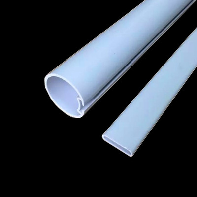 直销直销268mmx12毫米高宽ic塑料异型管ic透明包装pvc管