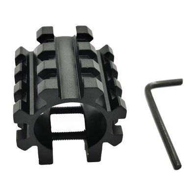 源头厂家 实心五面轨管架 瞄准镜导轨支架 水弹锦明通用支架