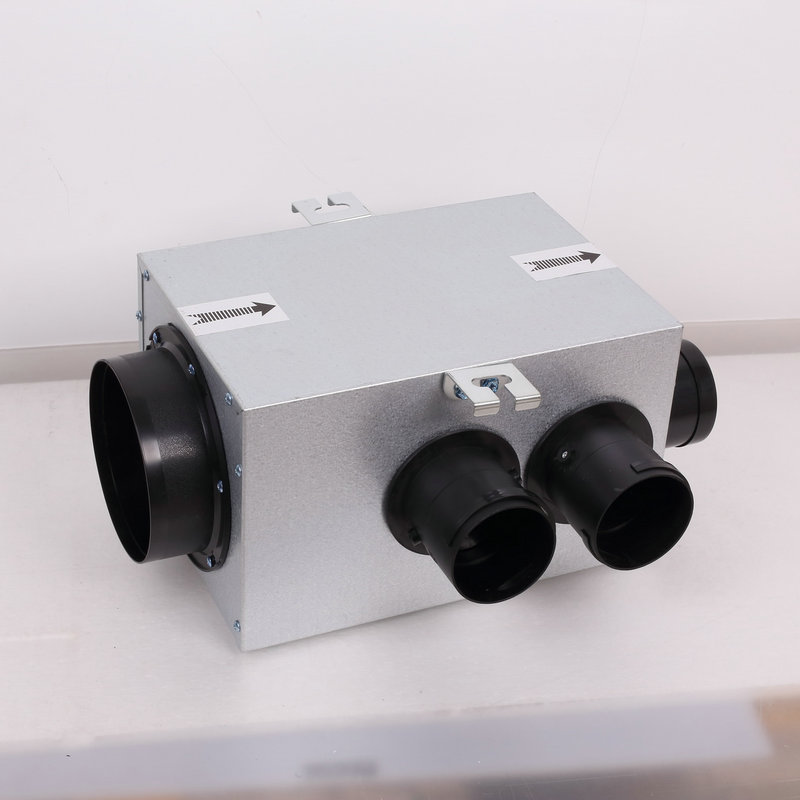 供应新风系统一分六风箱盒金属顶送风一分多静压分配器