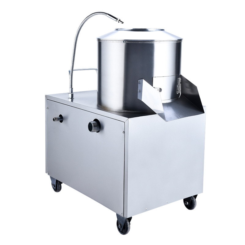 商用350型450型土豆脱皮机土豆去皮机马铃薯红薯洋芋土豆削皮机